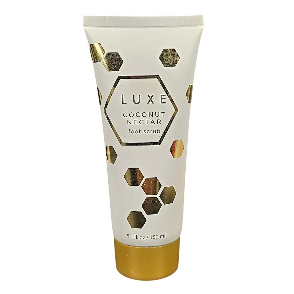 LUXE COCONUT NECTAR EXFOLIATING FOOT SCRUB – 5.1 FL OZ – NEW / SEALED